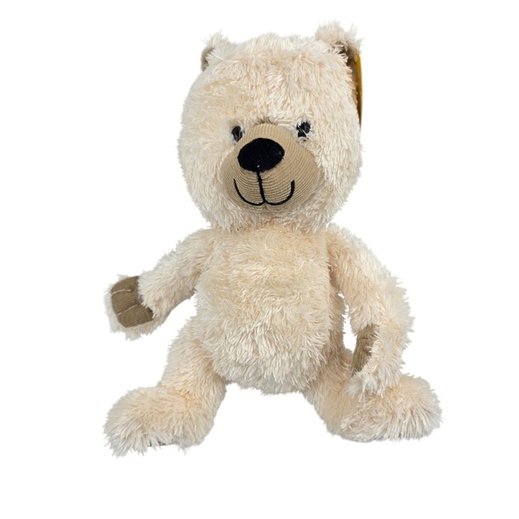 Circo Plush Teddy Bear Shaggy Cream Tan Corduroy 12" Stuffed Animal Target Toy - Picture 1 of 6
